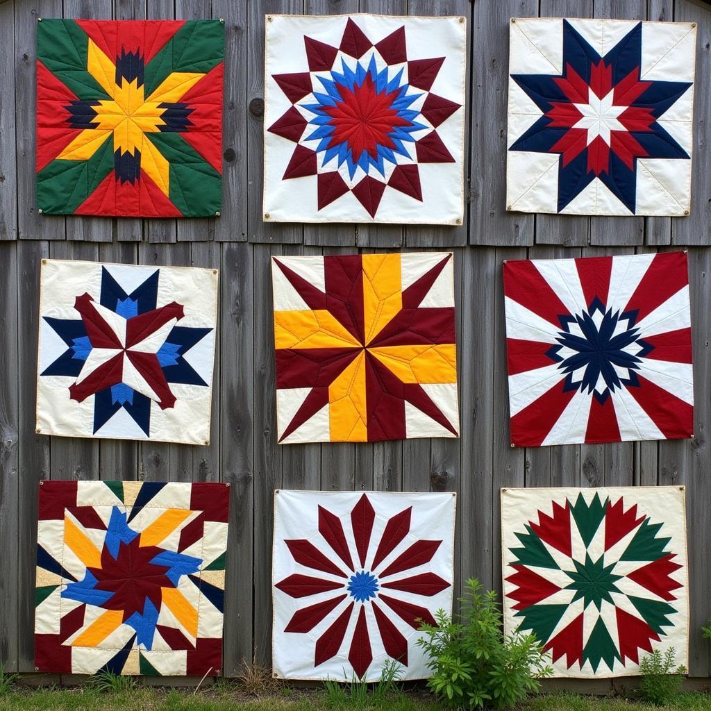 Traditional Barn Quilt Designs