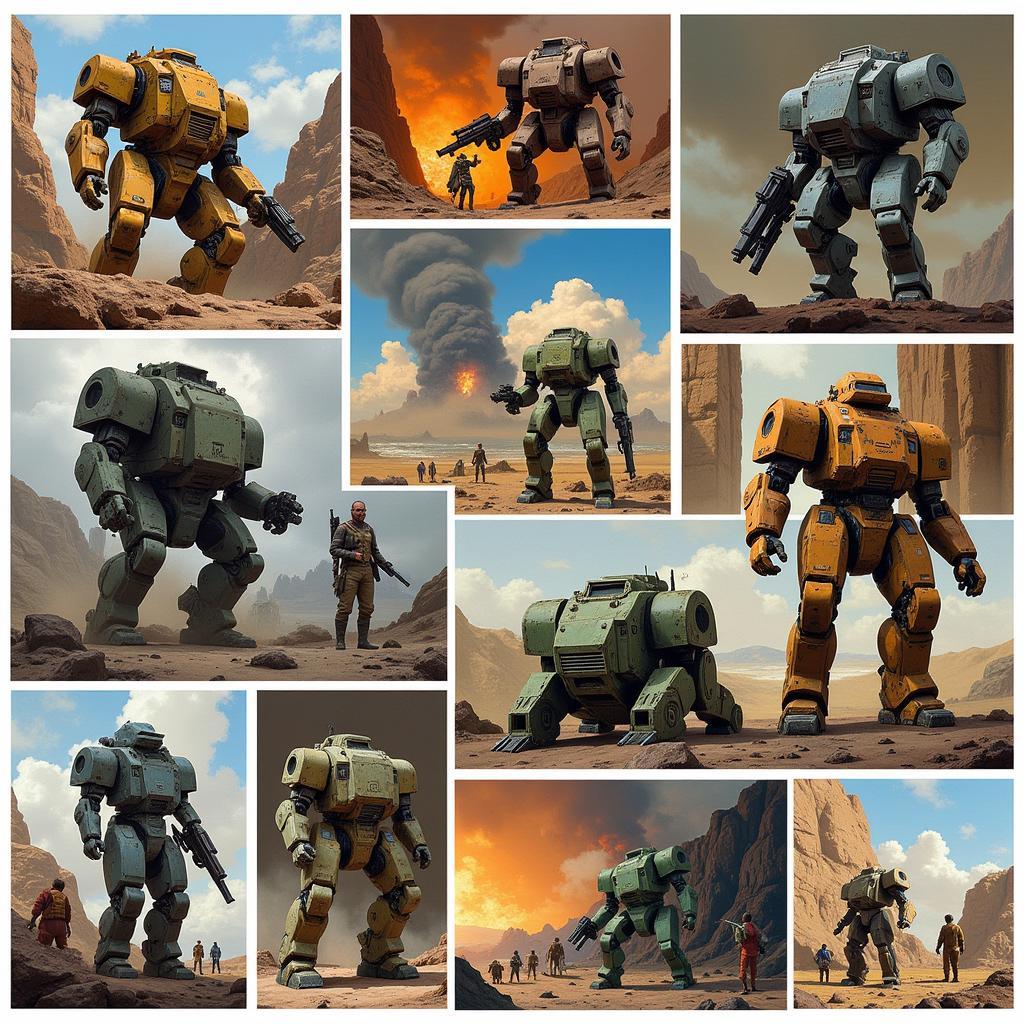 Hình minh họa chi tiết từ sách nguồn BattleTech