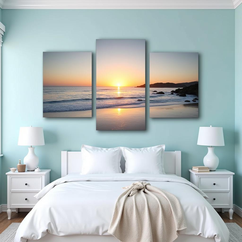 Beach Themed Bedroom Wall Decor