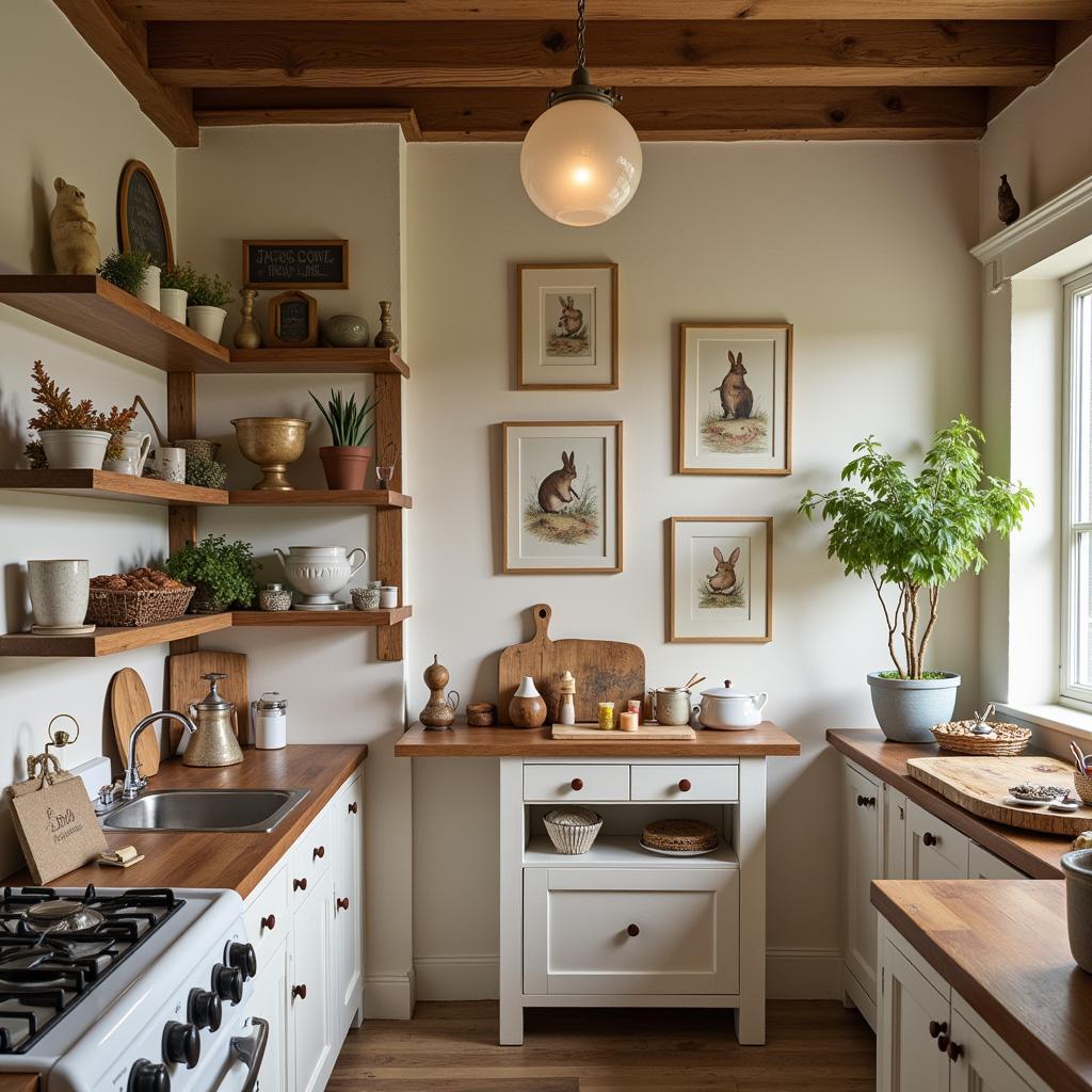 Beatrix Potter Themed Kitchen