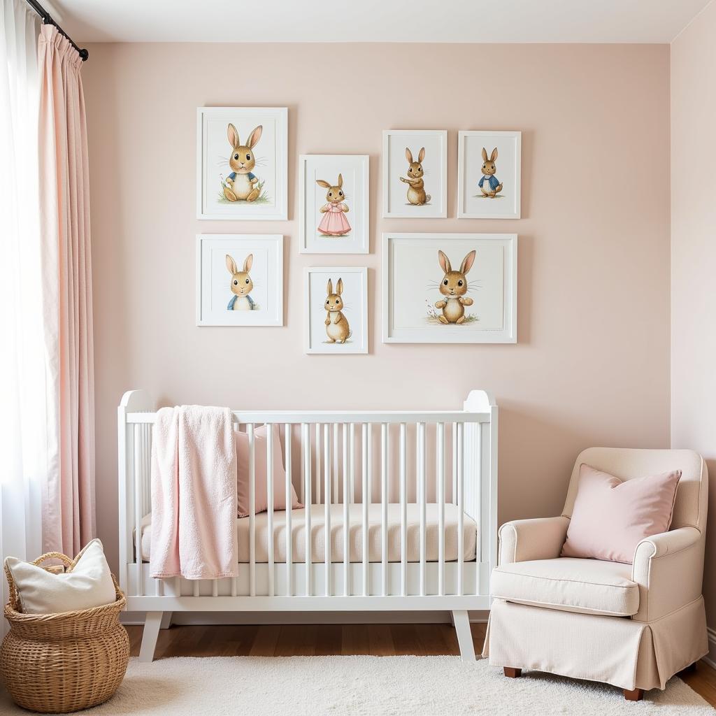 Beatrix Potter Wall Art for Nursery