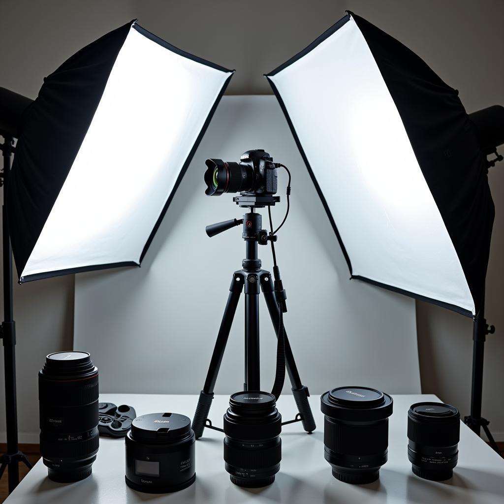 Professional Studio Setup for Art Photography