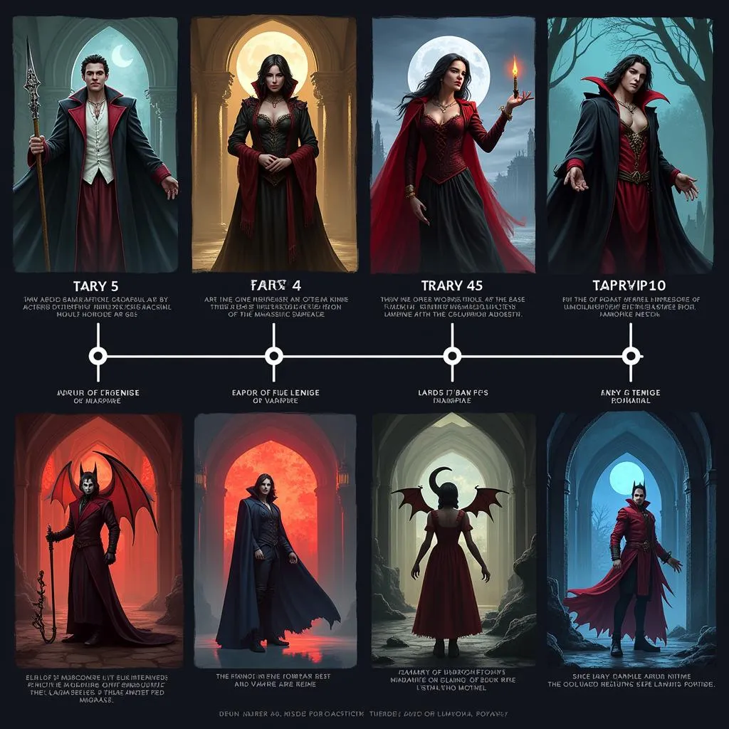 MTG Vampire Art Timeline