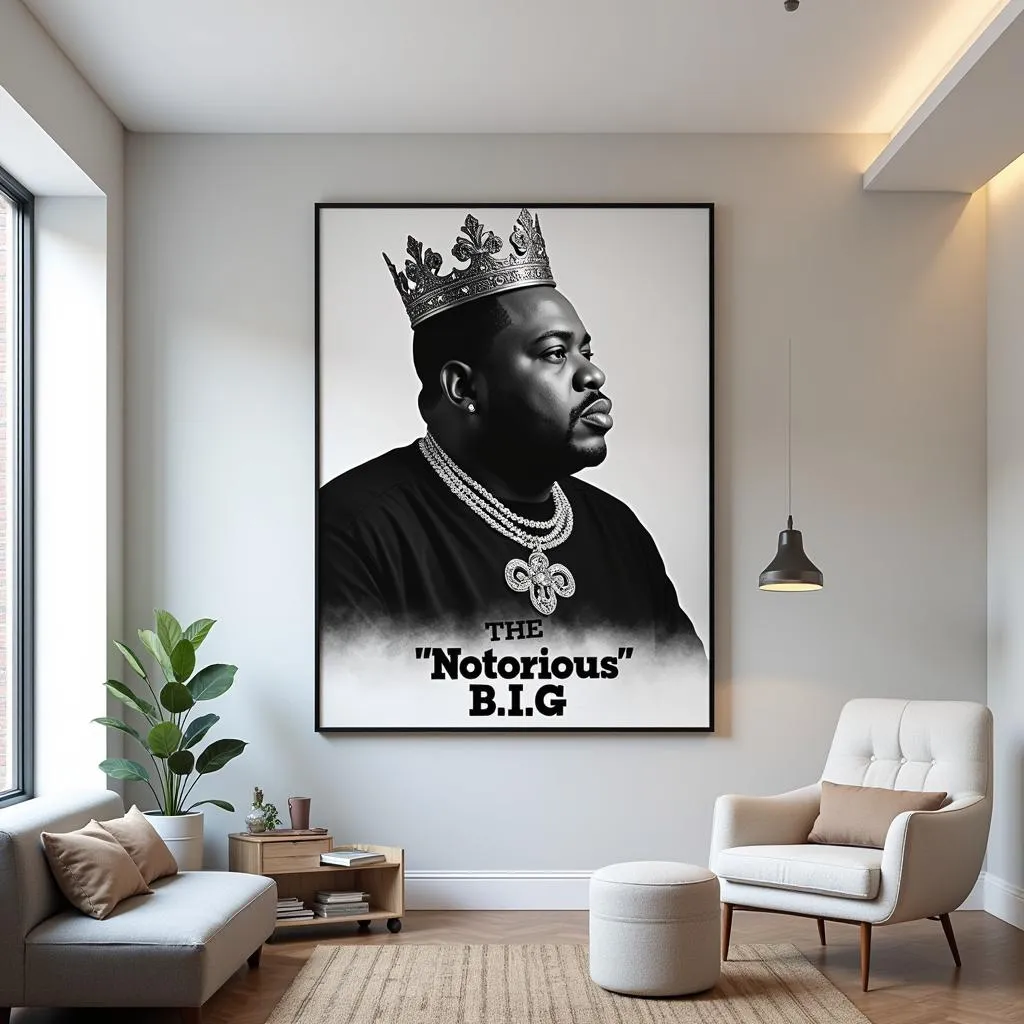 Biggie Smalls canvas print