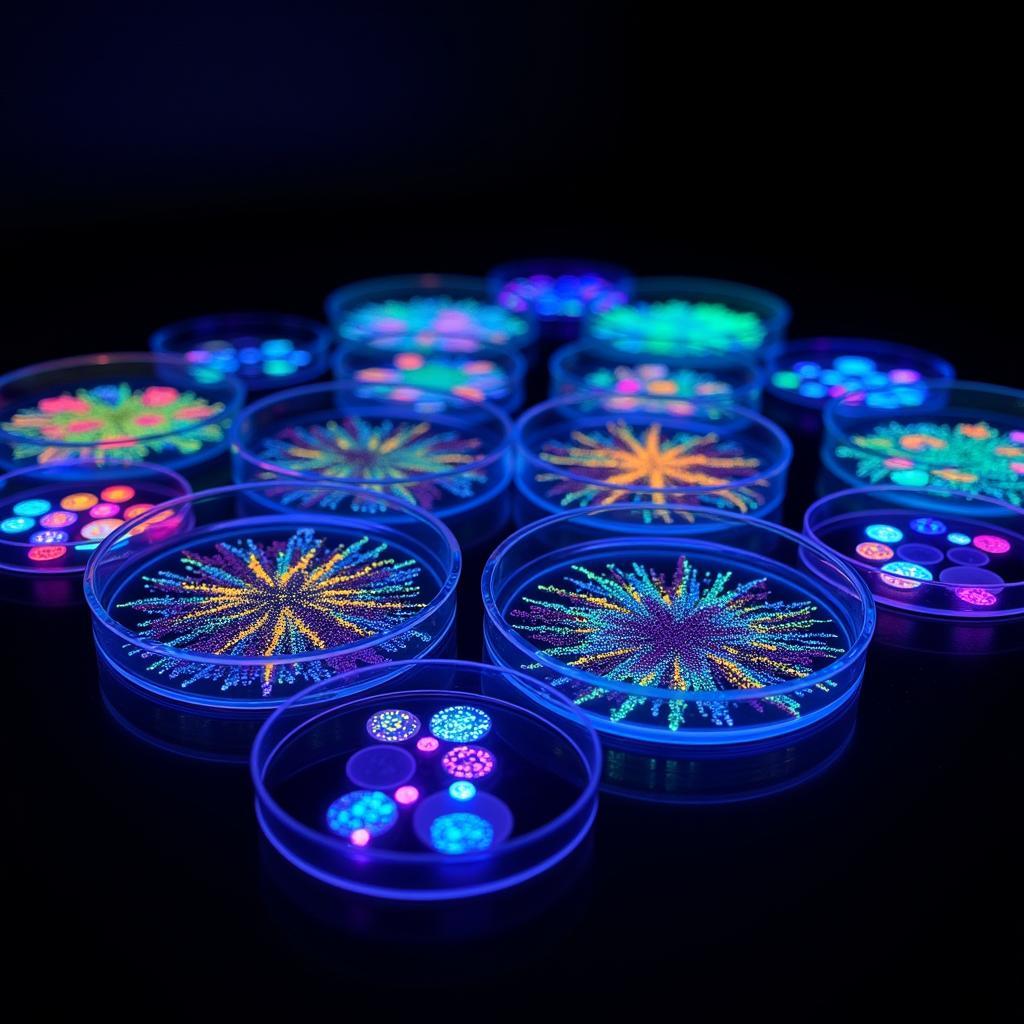 Bio-luminescent Art Installation Art STEAM Project