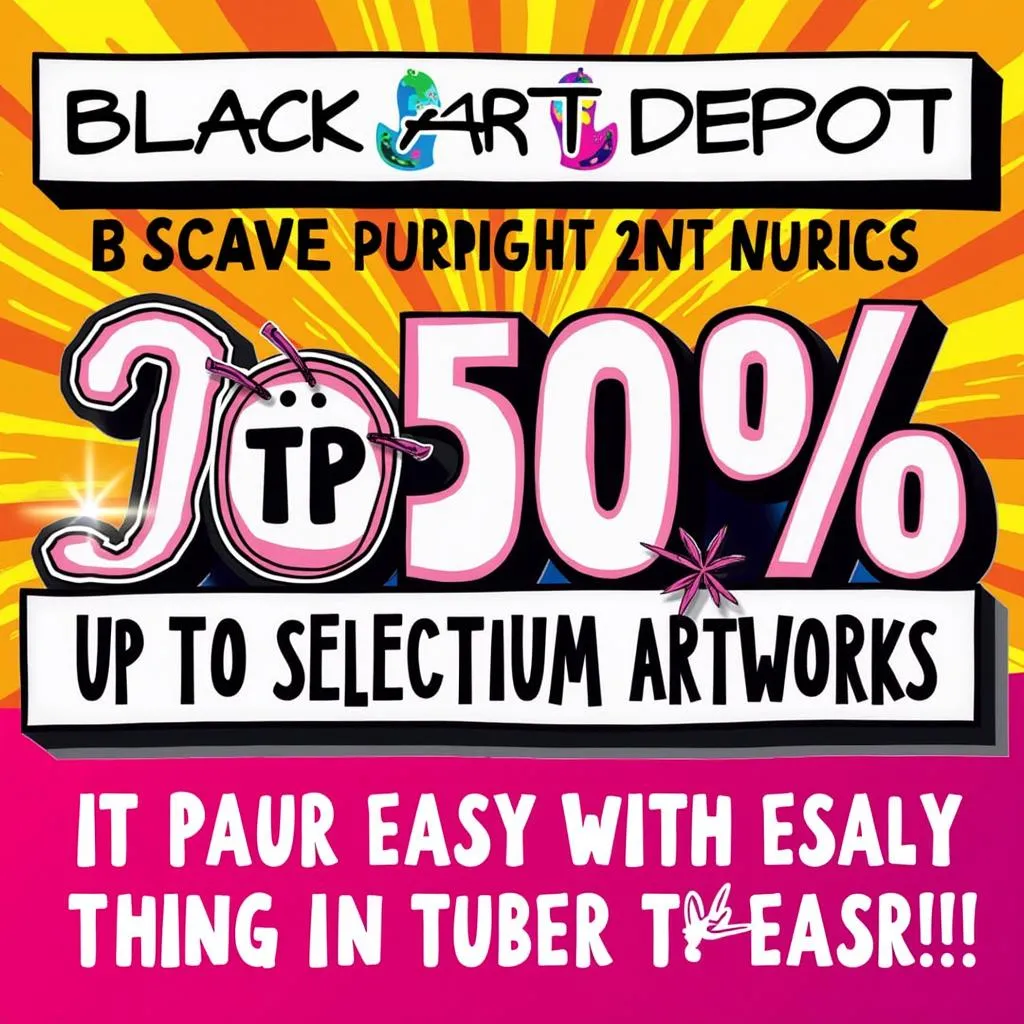 Mã Giảm Giá Black Art Depot Lên Đến 50%