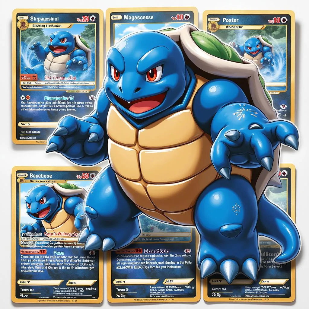 Blastoise EX 151 Alt Art Card