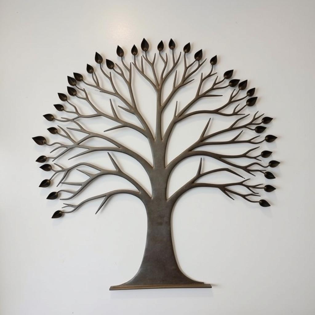 Modern Metal Sculpture Blessing Wall Art