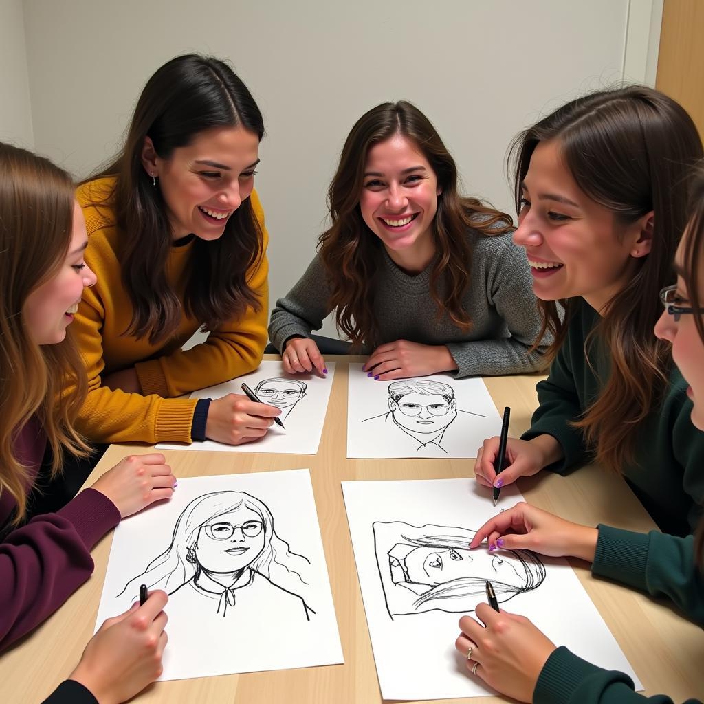 Blind Contour Drawing