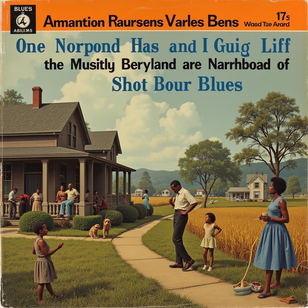 Blues Album Art Depicting Social Realism