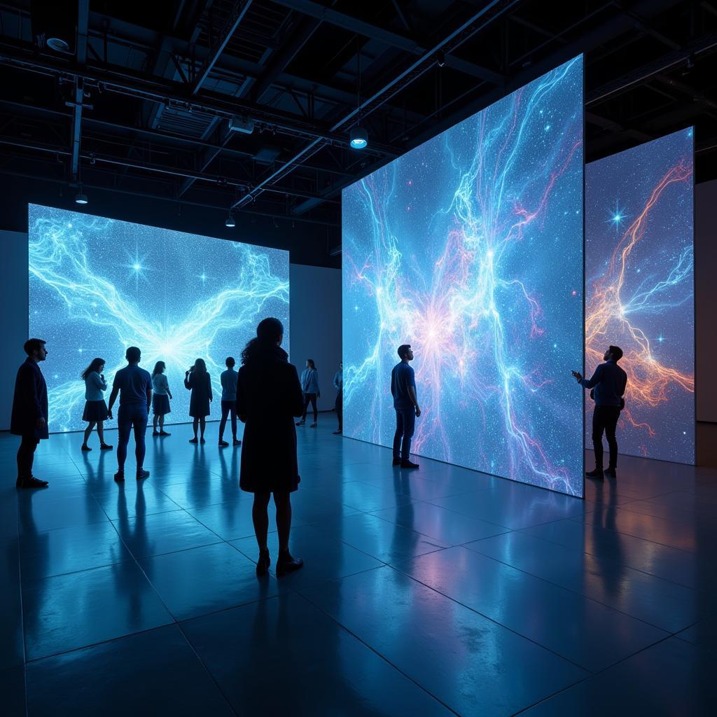 Interactive Art Installation Powered by BNWO AI