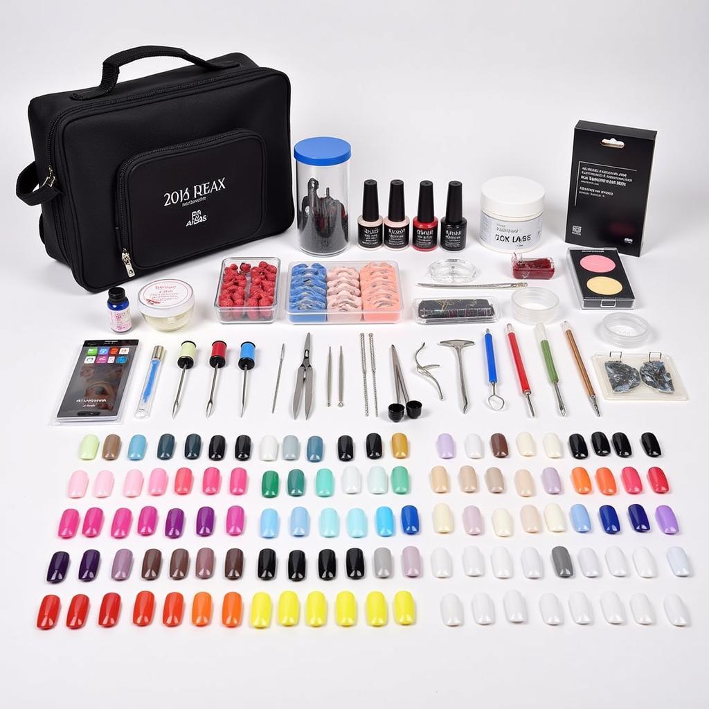 Bộ nail art gel kit đầy đủ