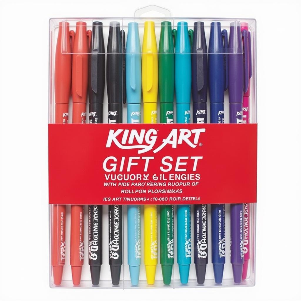 Bộ Set Bút Gel King Art - Món Quà Cho Tâm Hồn Nghệ Sĩ