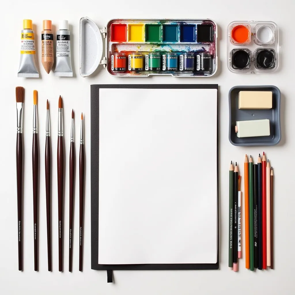 Art Supplies Set for Artists