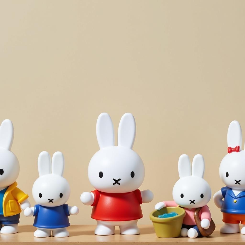 Bộ sưu tập mô hình Miffy của Takara Tomy Arts