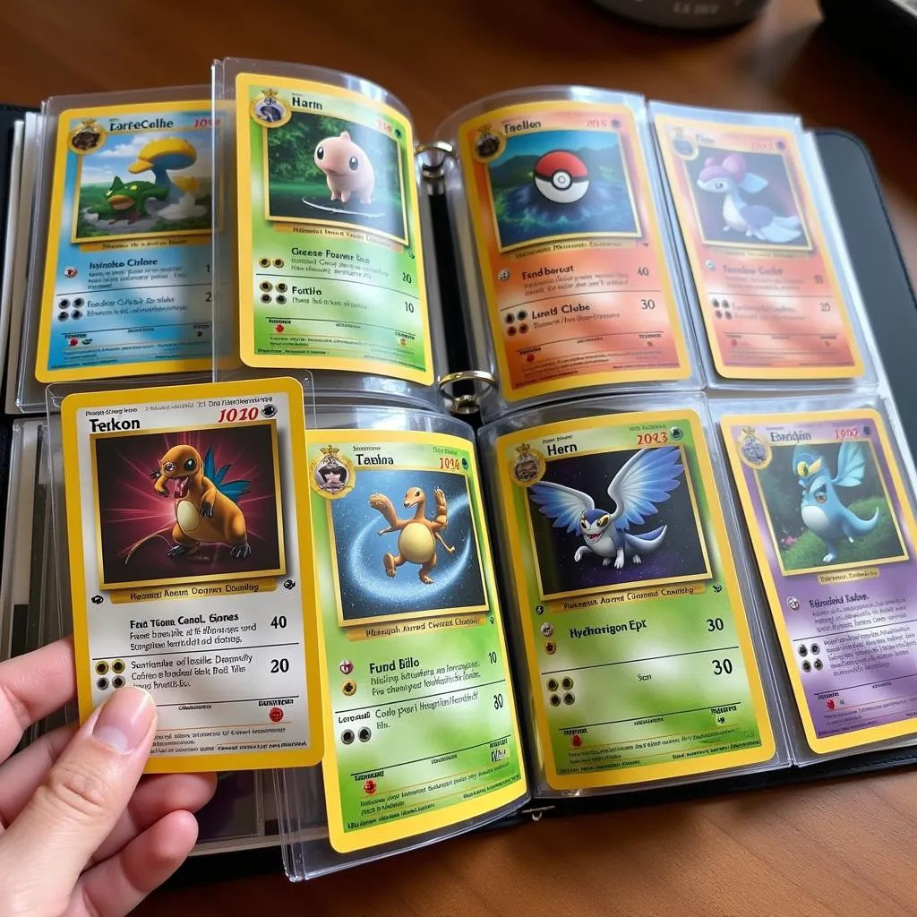 Bộ sưu tập Pokémon TCG với Full Art Hydreigon EX