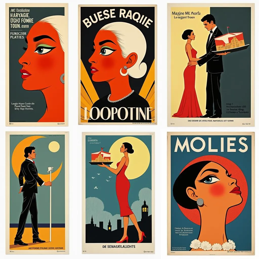 Collection of Posters by Renowned Artists