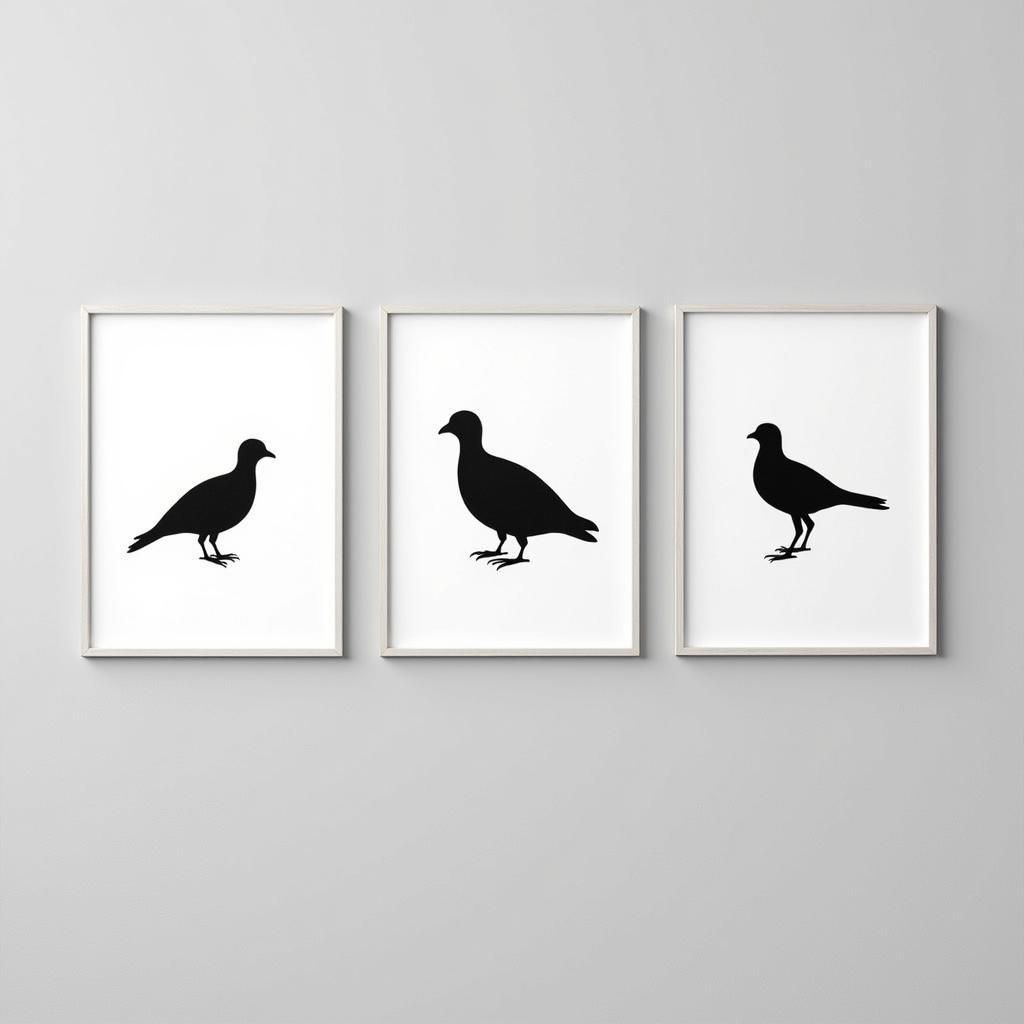 Modern Quail Art Collection