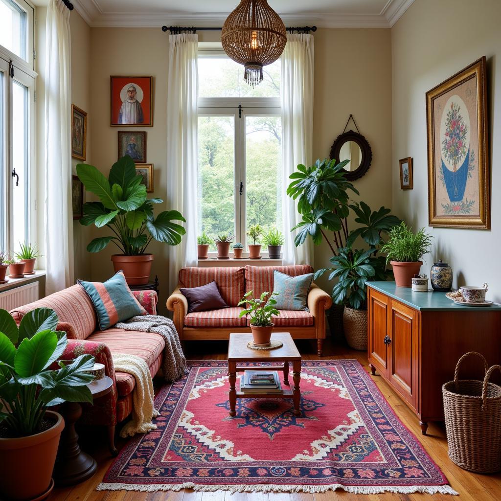 Bohemian Style Living Room