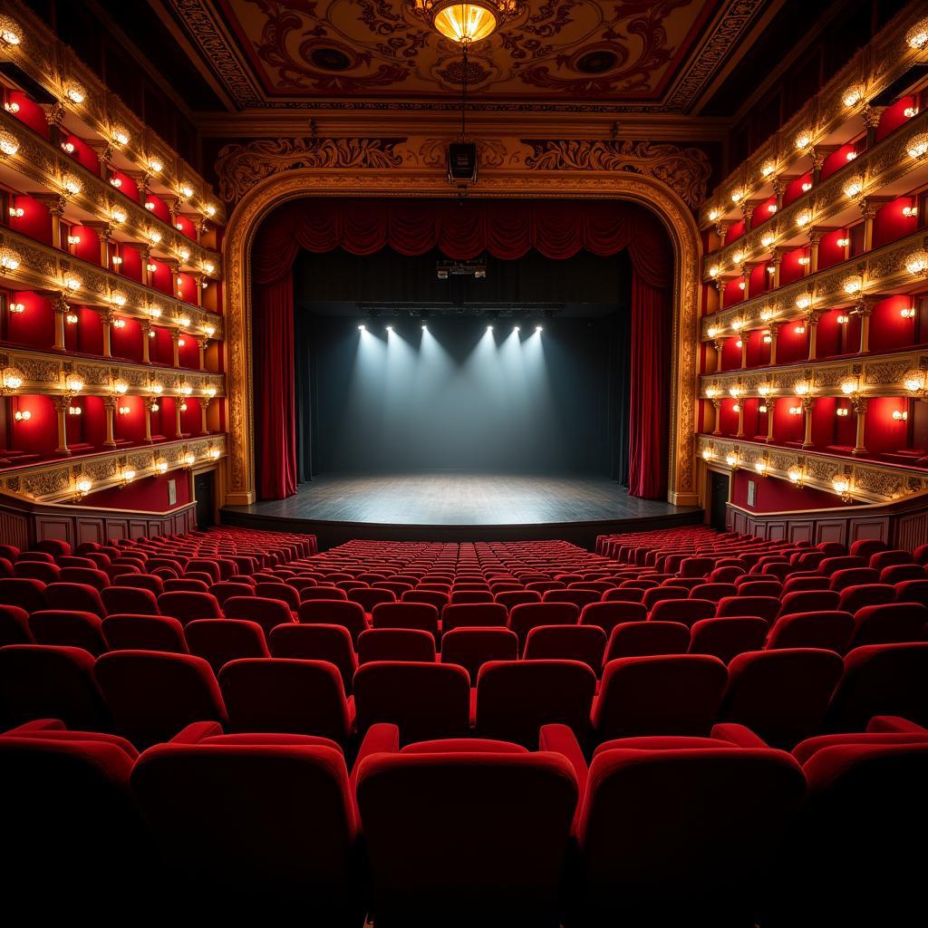 Inside the main theater of Brambleton Performing Arts Center