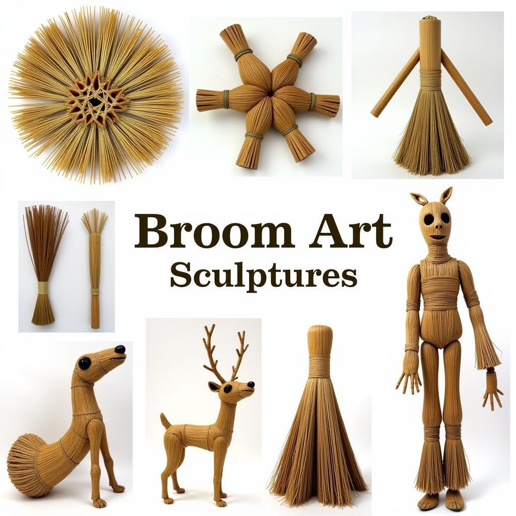 Broom Art Sculpture Ideas