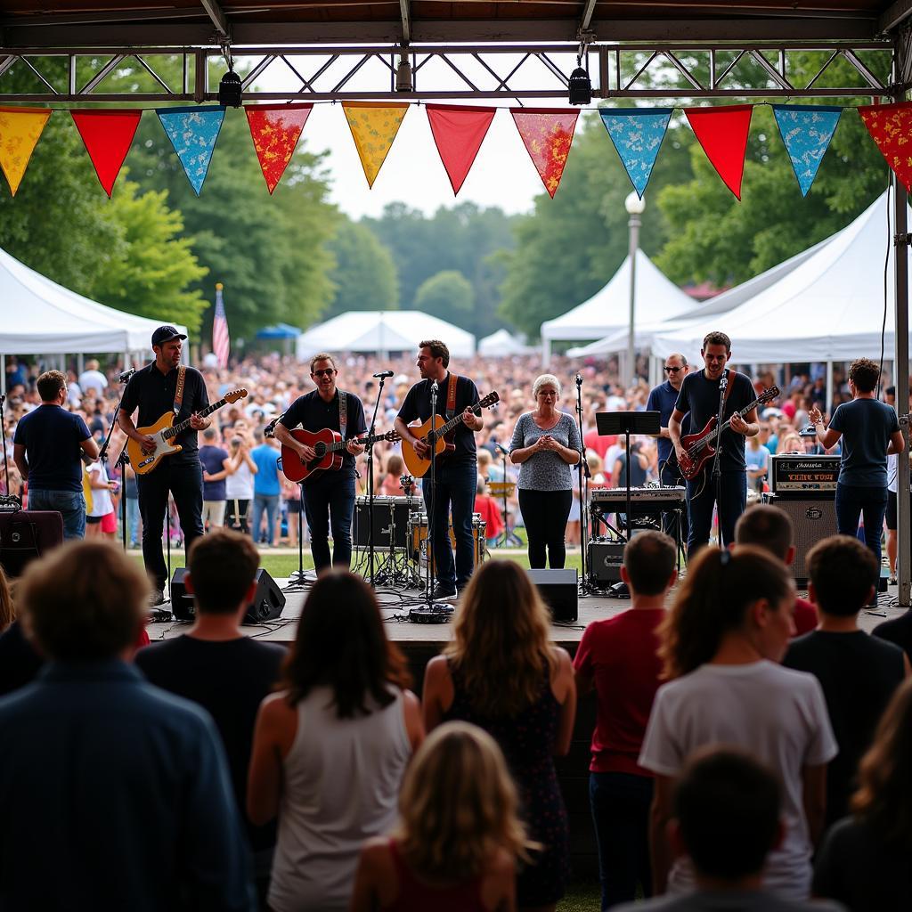 Brunswick Maine Art Festival: Live Music Performance