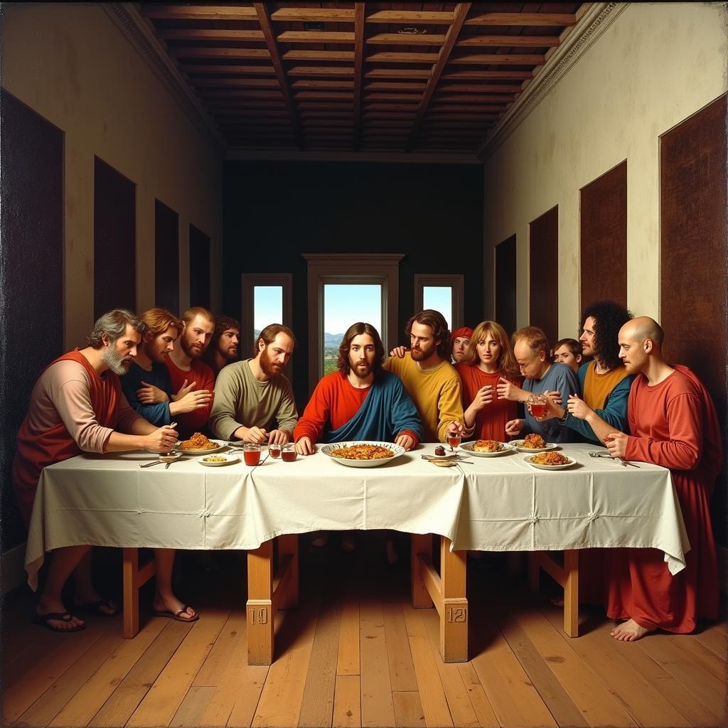 The Last Supper by Leonardo da Vinci