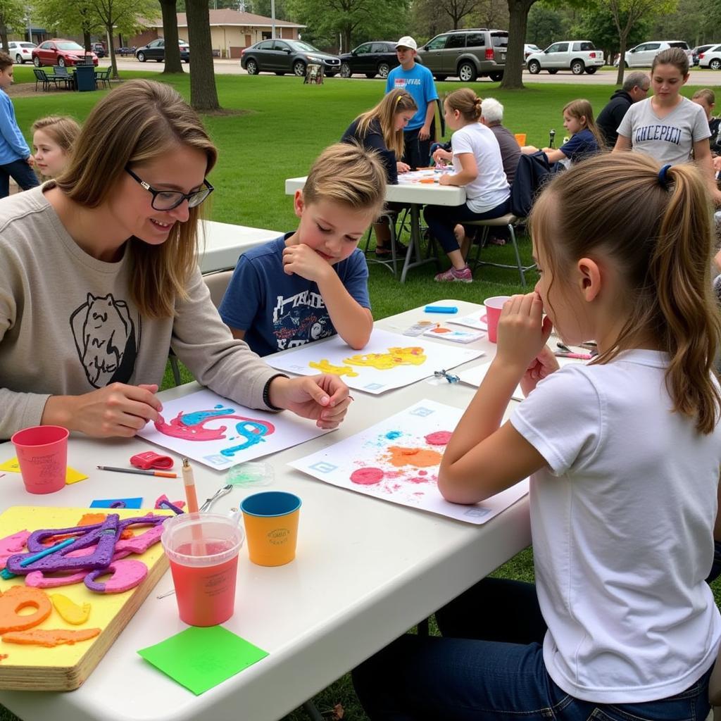 Các hoạt động tại lễ hội Elko Art in the Park