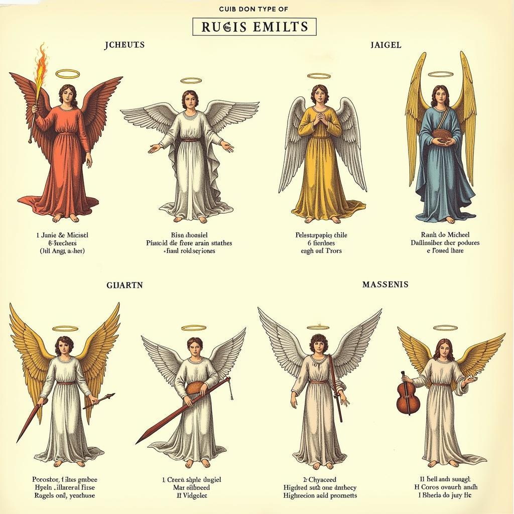 Types of Angels in Medieval Art