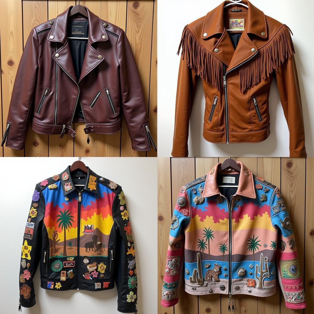 Various California Arts Leather Jacket Styles