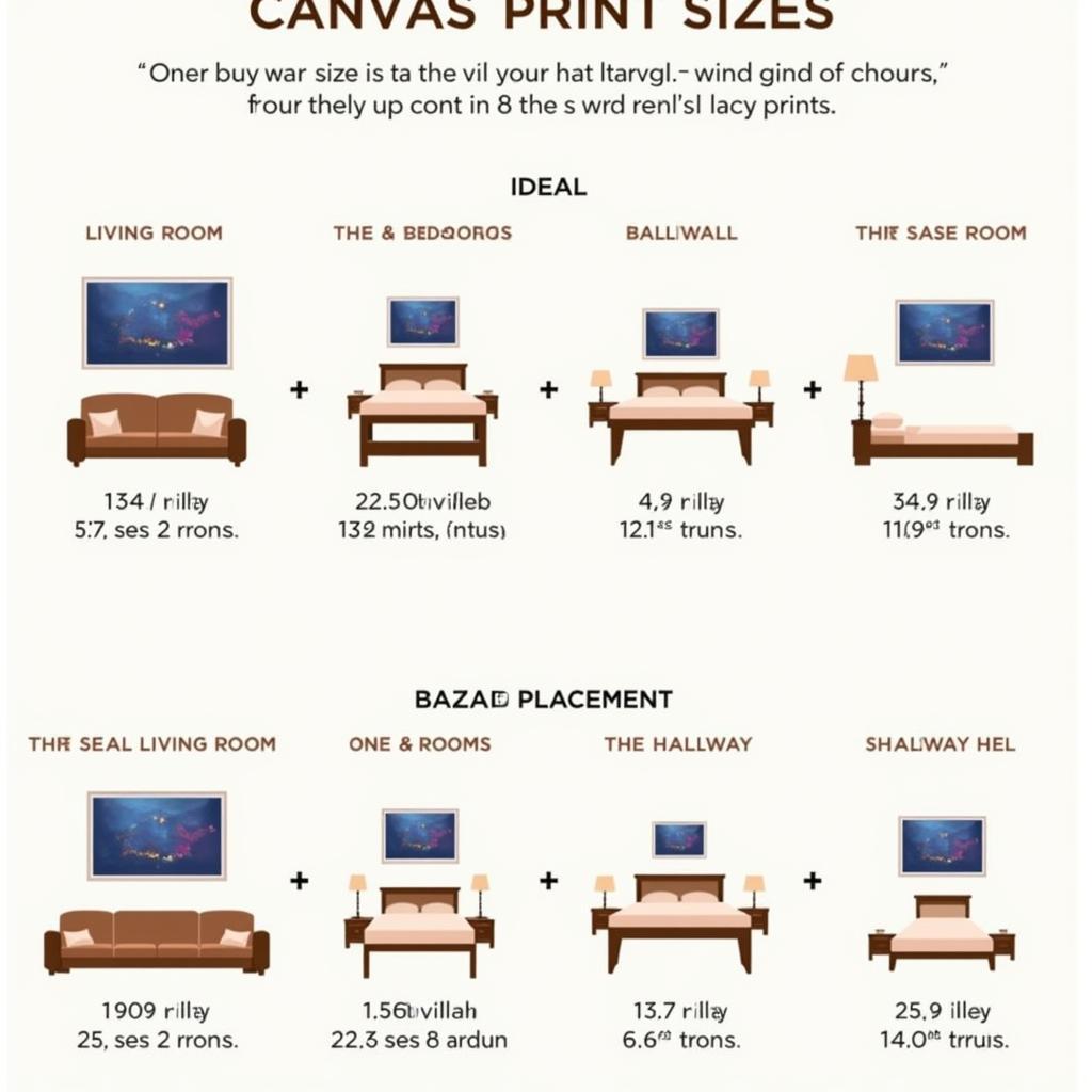 Canvas Wall Art Size Guide for Different Rooms