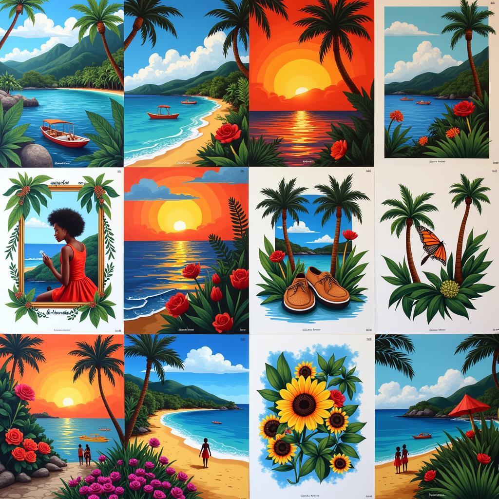 Caribbean Art Print Styles