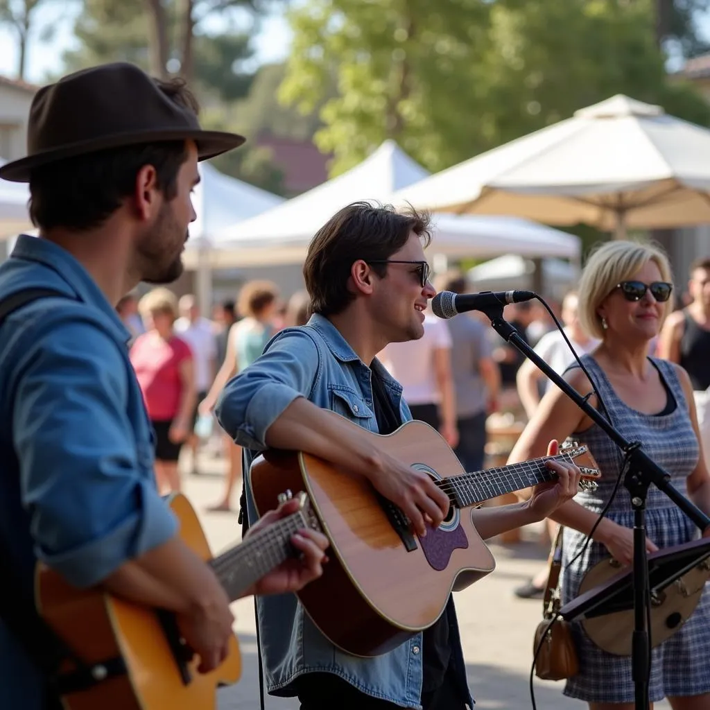 Live performance at Carlsbad Art in the Village 2024