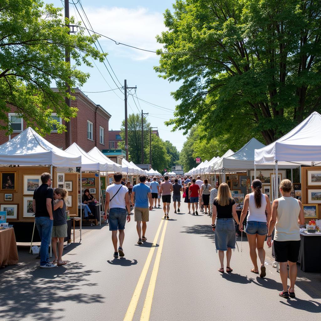 Charlevoix Art Fair 2023: Artists and Attendees