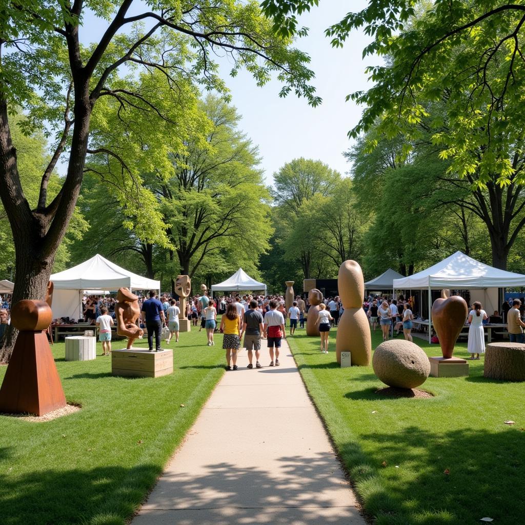 Chatham Art Fair Sculpture Garden