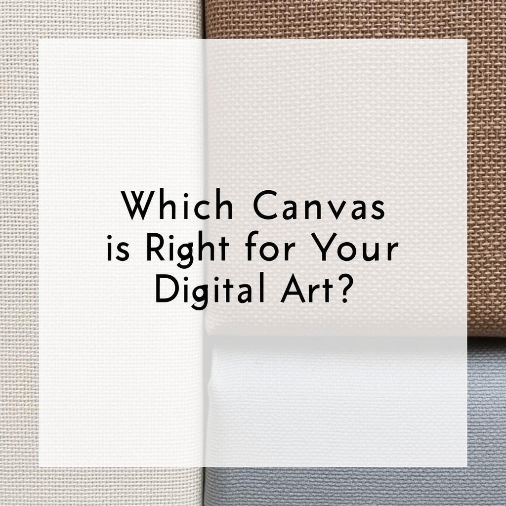 Choosing the Right Canvas Type