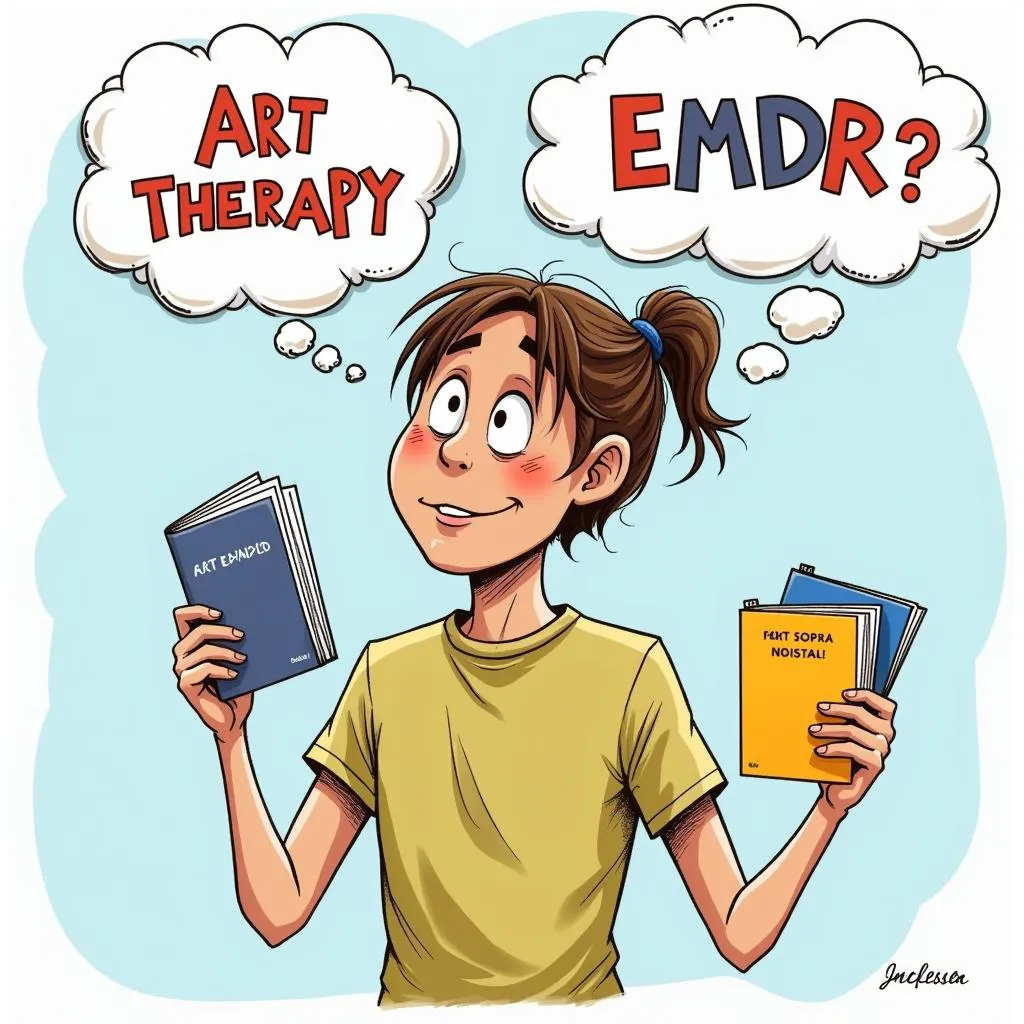 Choosing Between Art Therapy and EMDR