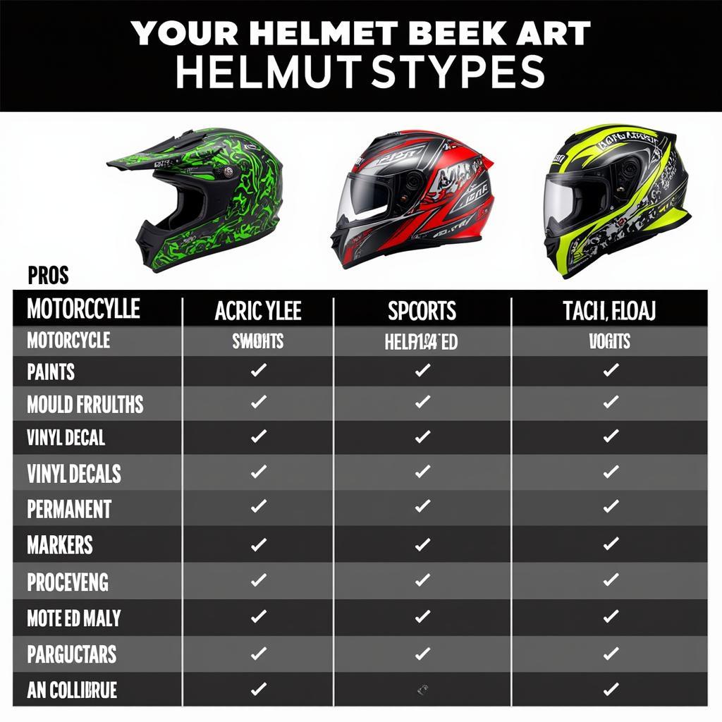 Choosing Helm Art Materials