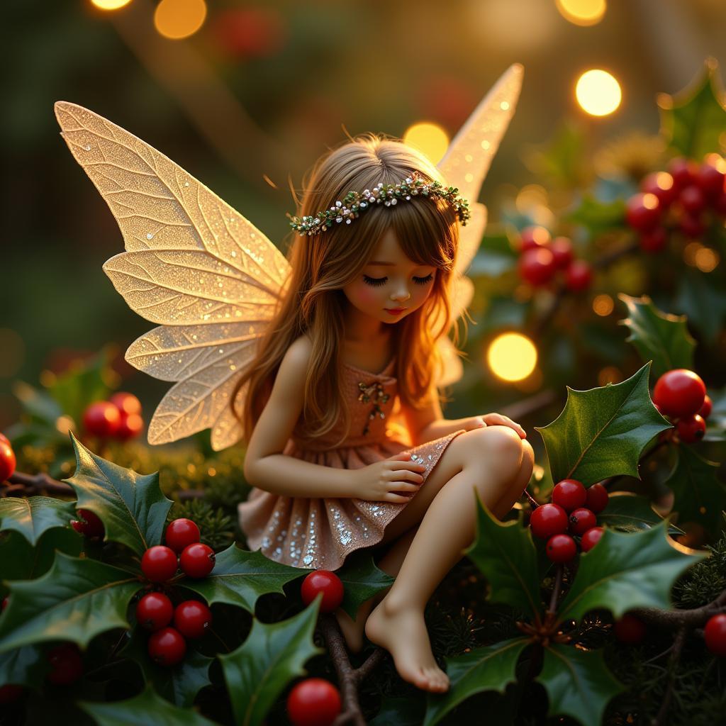 Christmas fairy art ideas