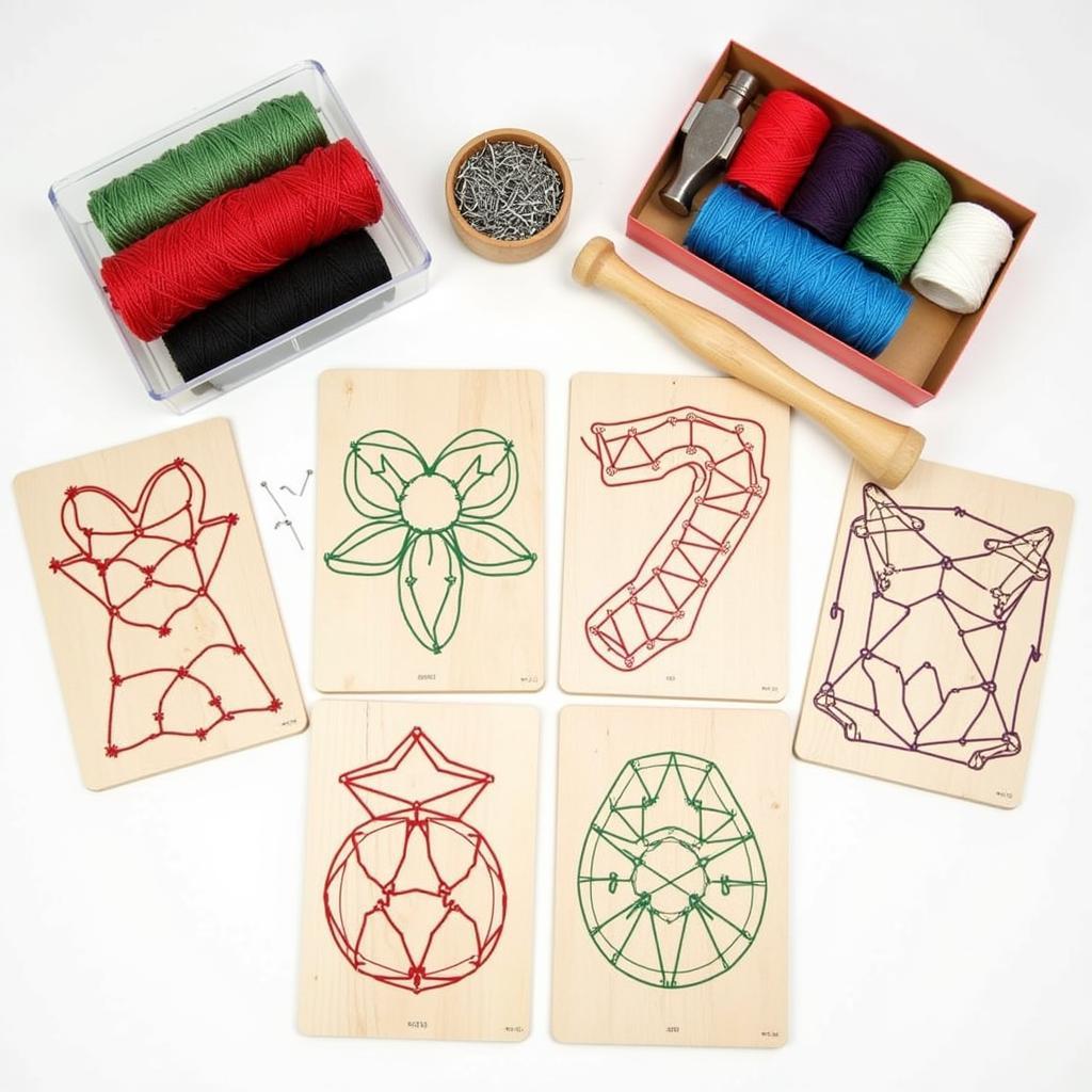 Christmas String Art Supplies