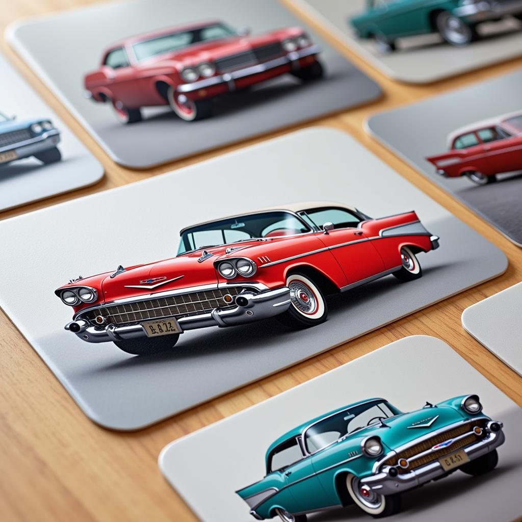 Classic Chevy Wall Art: Metal Prints Depicting Vintage Models