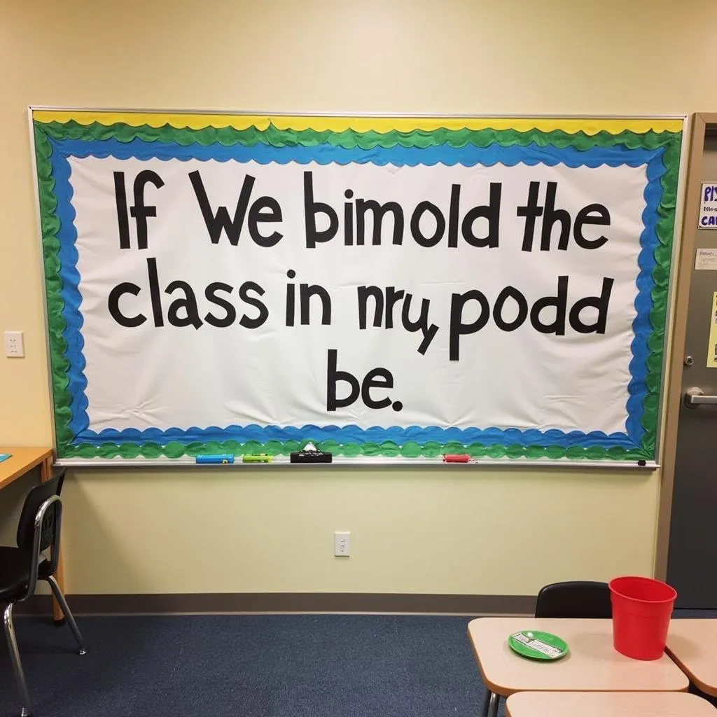 Personalized Classroom Wall Art