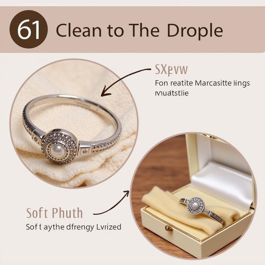 Cleaning and Storing Art Deco Marcasite Rings