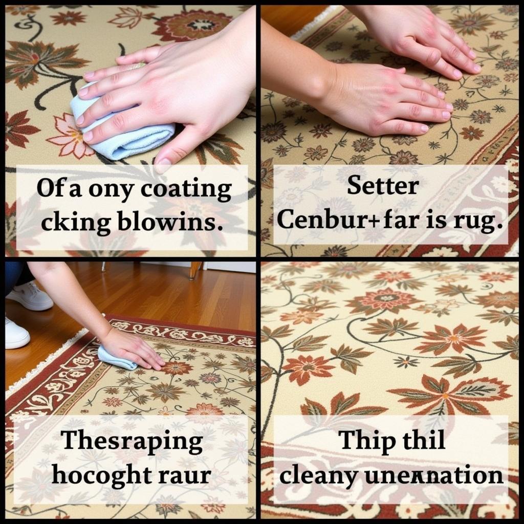 Cleaning an Arts and Crafts Rug