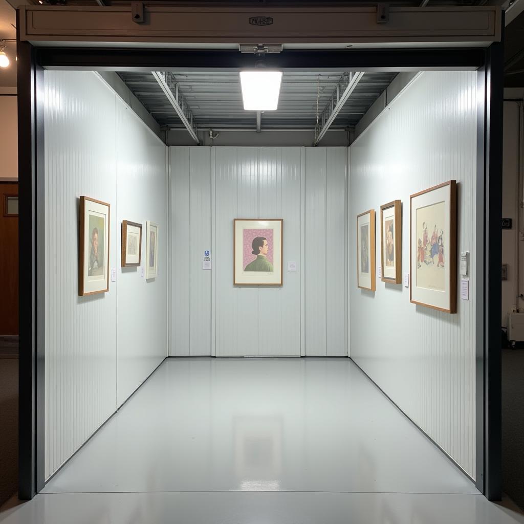 Secure and Climate-Controlled Art Storage Unit