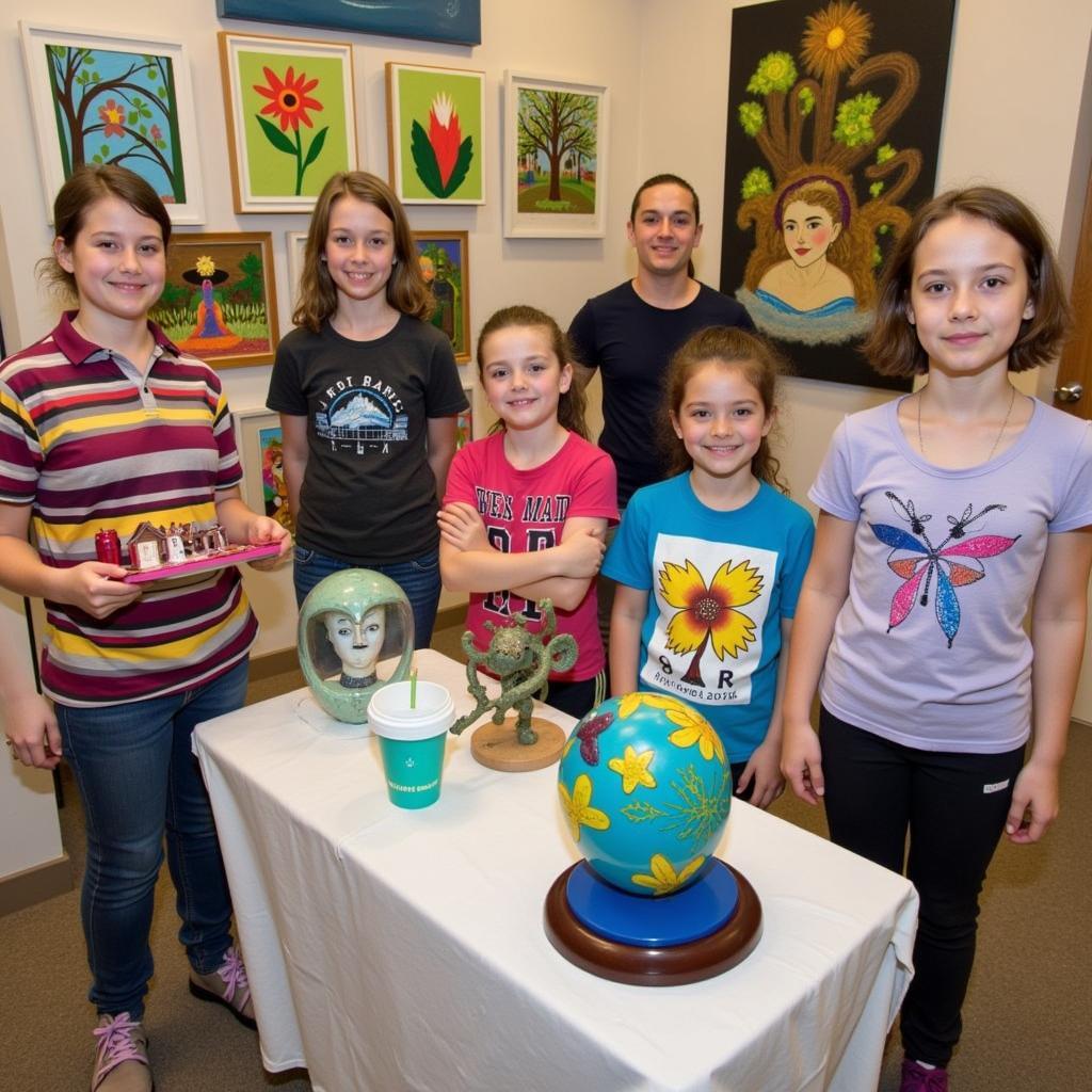 Student Art Exhibition at Art Camp Colorado Springs