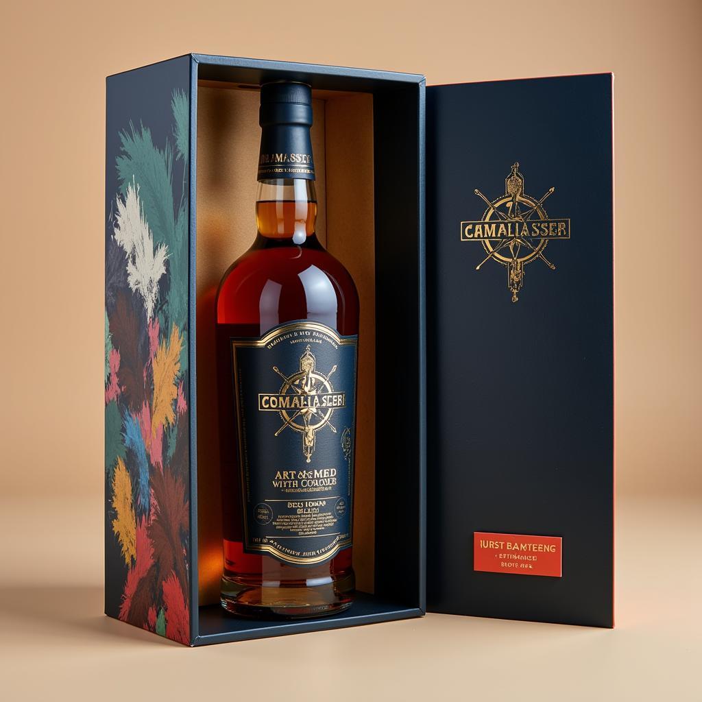 Compass Box Art and Decadence bottle and box