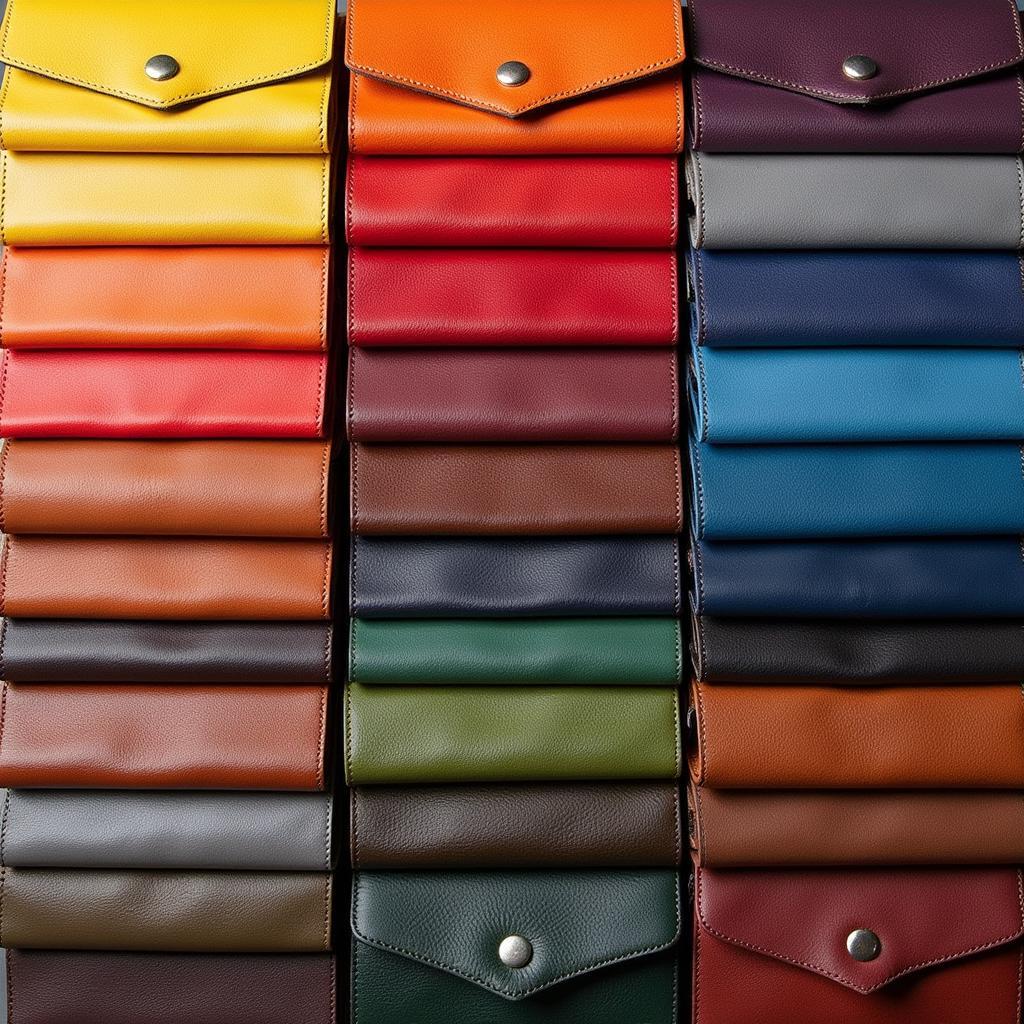  Conceria Walpier Tannery: Leather Color Palette 