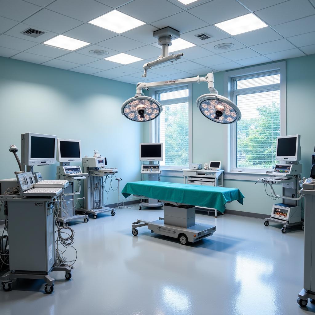 Phòng phẫu thuật hiện đại tại San Antonio Surgical Arts