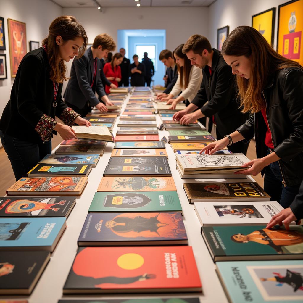 Contemporary Art Books Exhibition